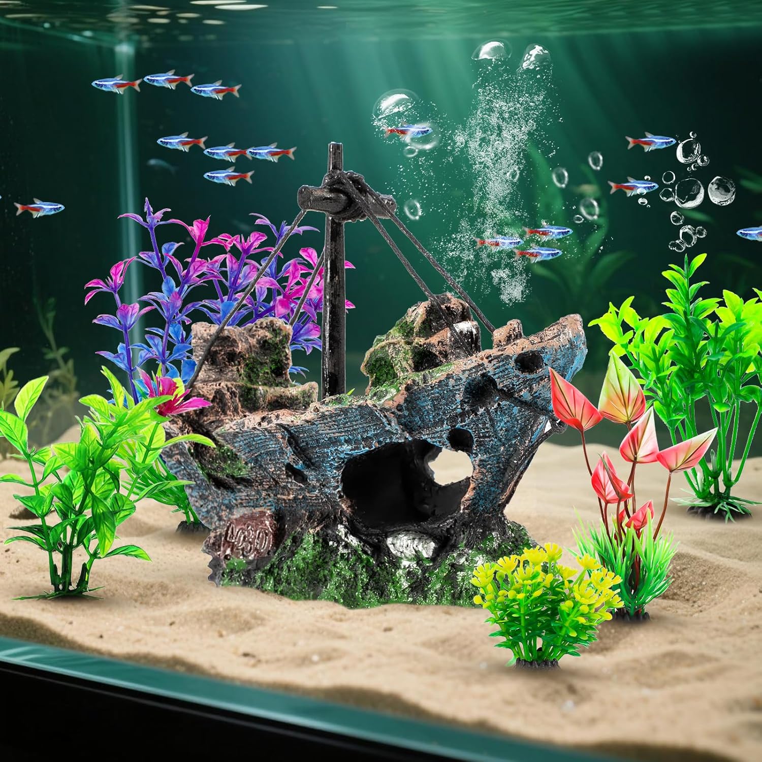 Aquarium Shipwreck 1