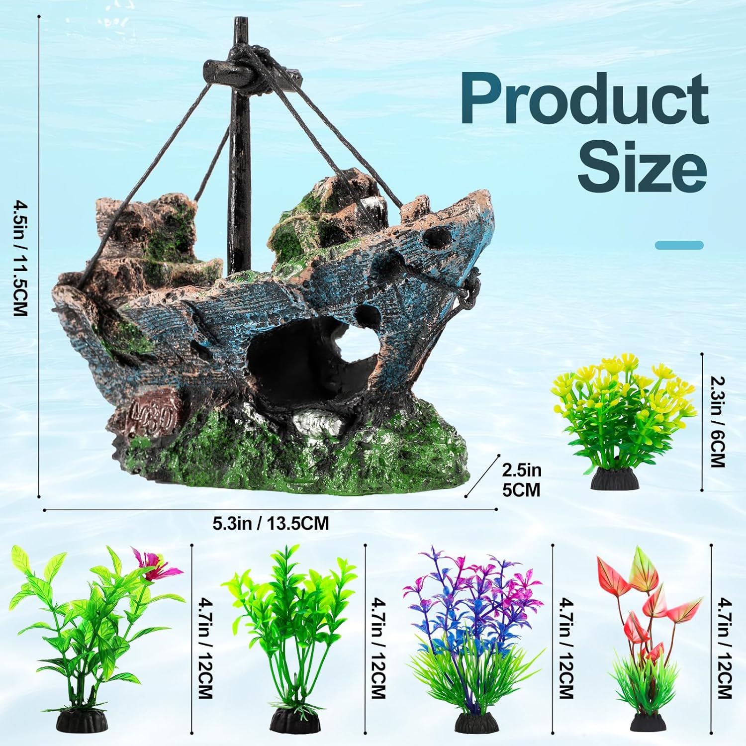 Aquarium Shipwreck 2