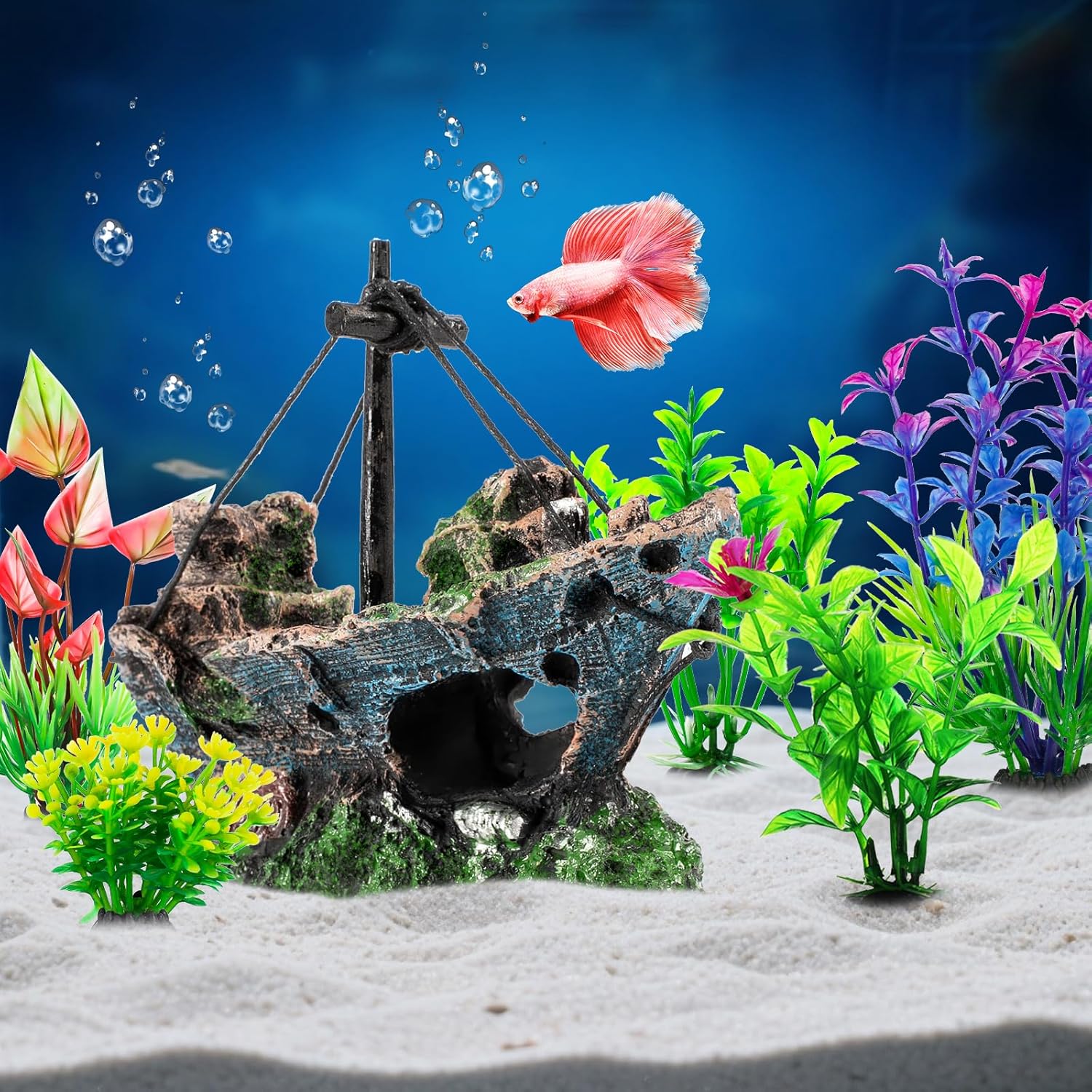 Aquarium Shipwreck 3