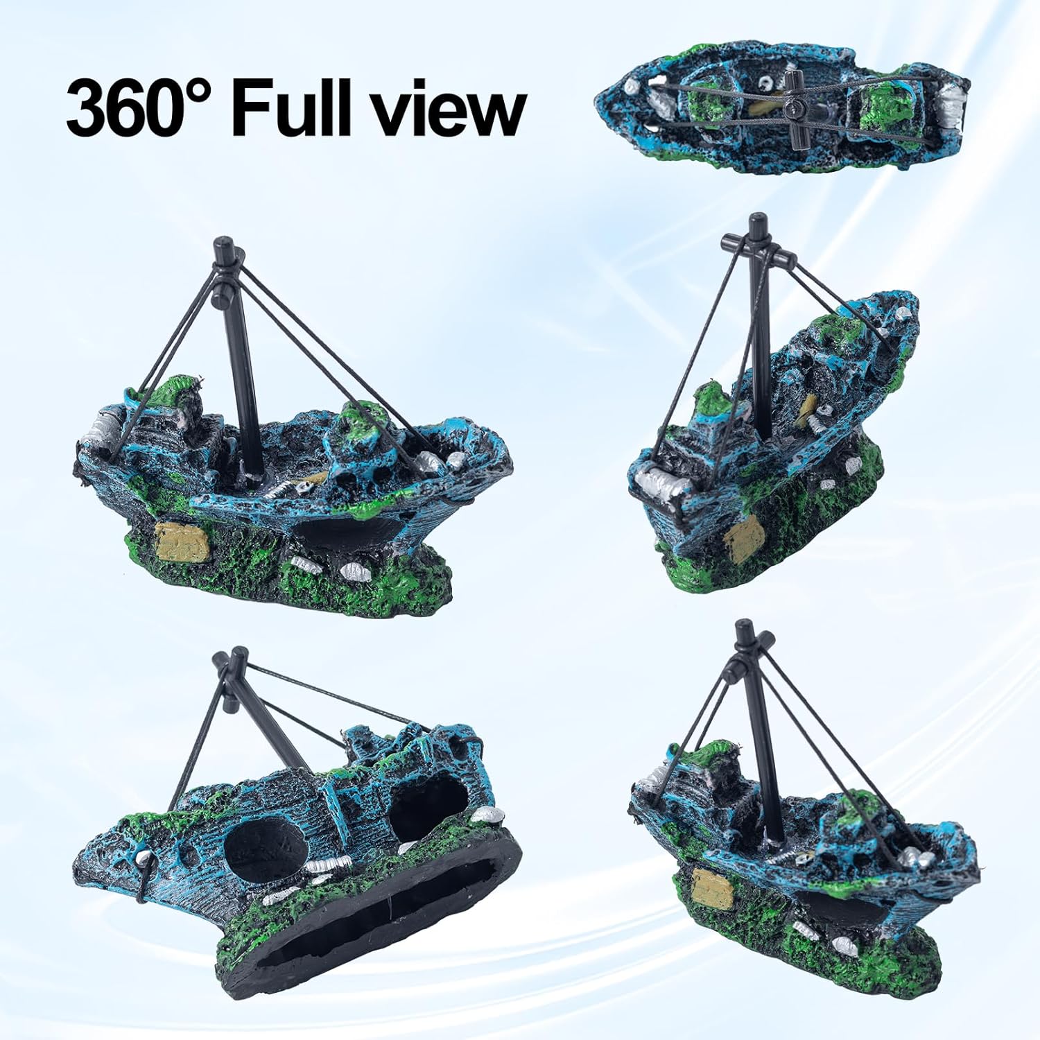 Aquarium Shipwreck 4