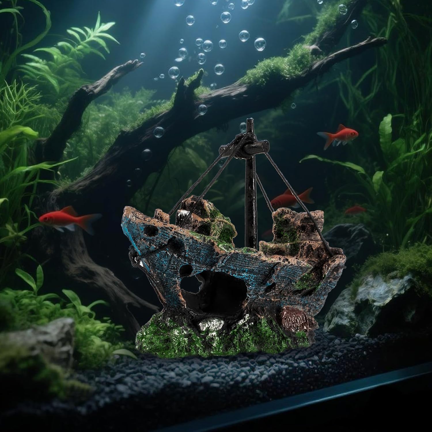 Aquarium Shipwreck 6