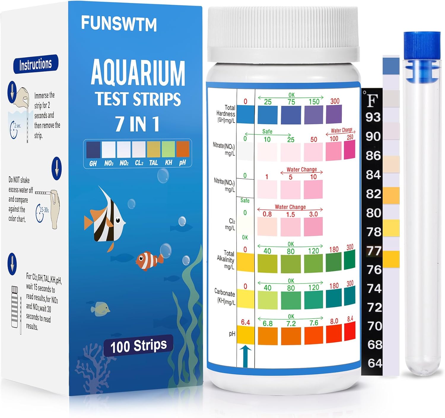 Aquarium Test Strips