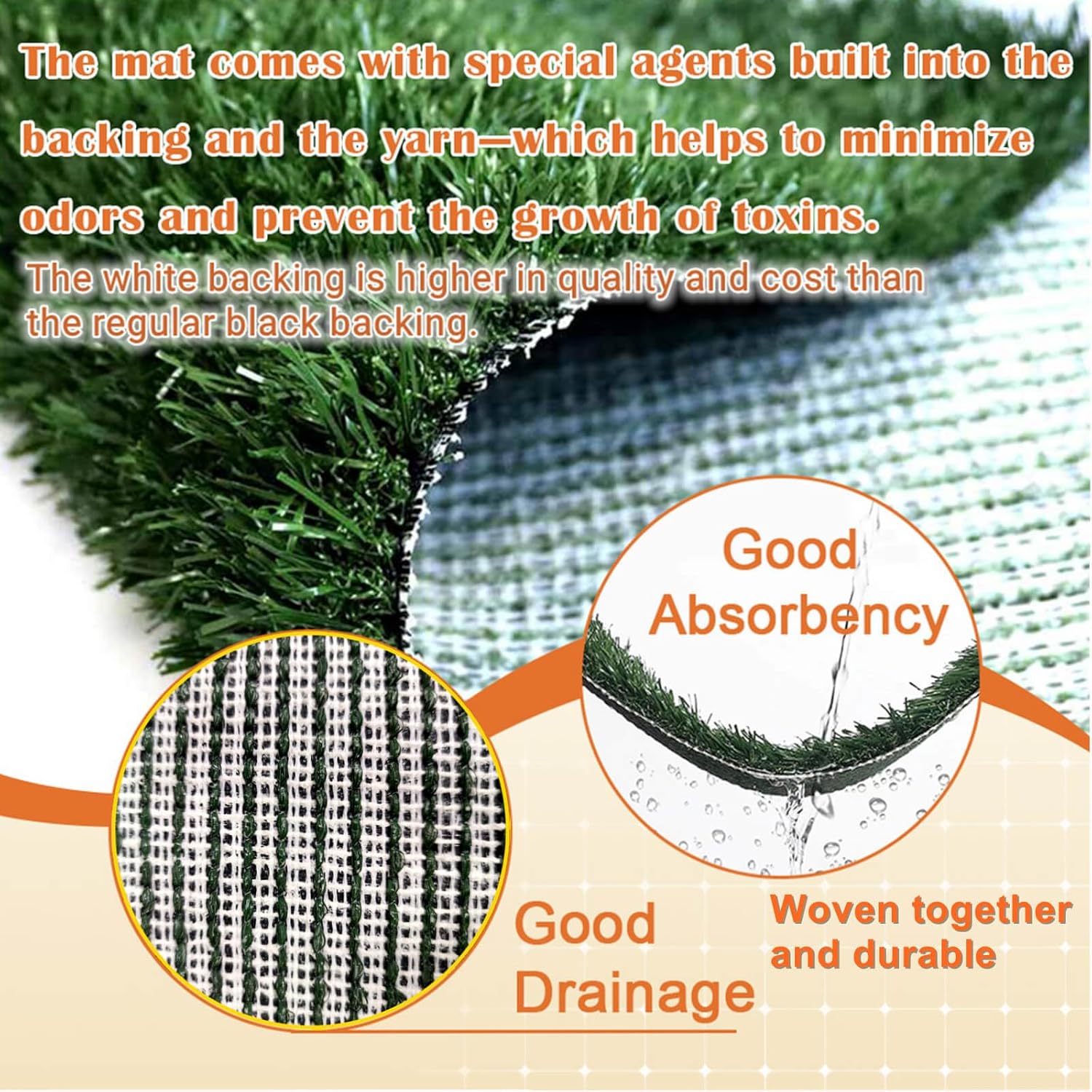 Dog Grass Pad with Tray 4