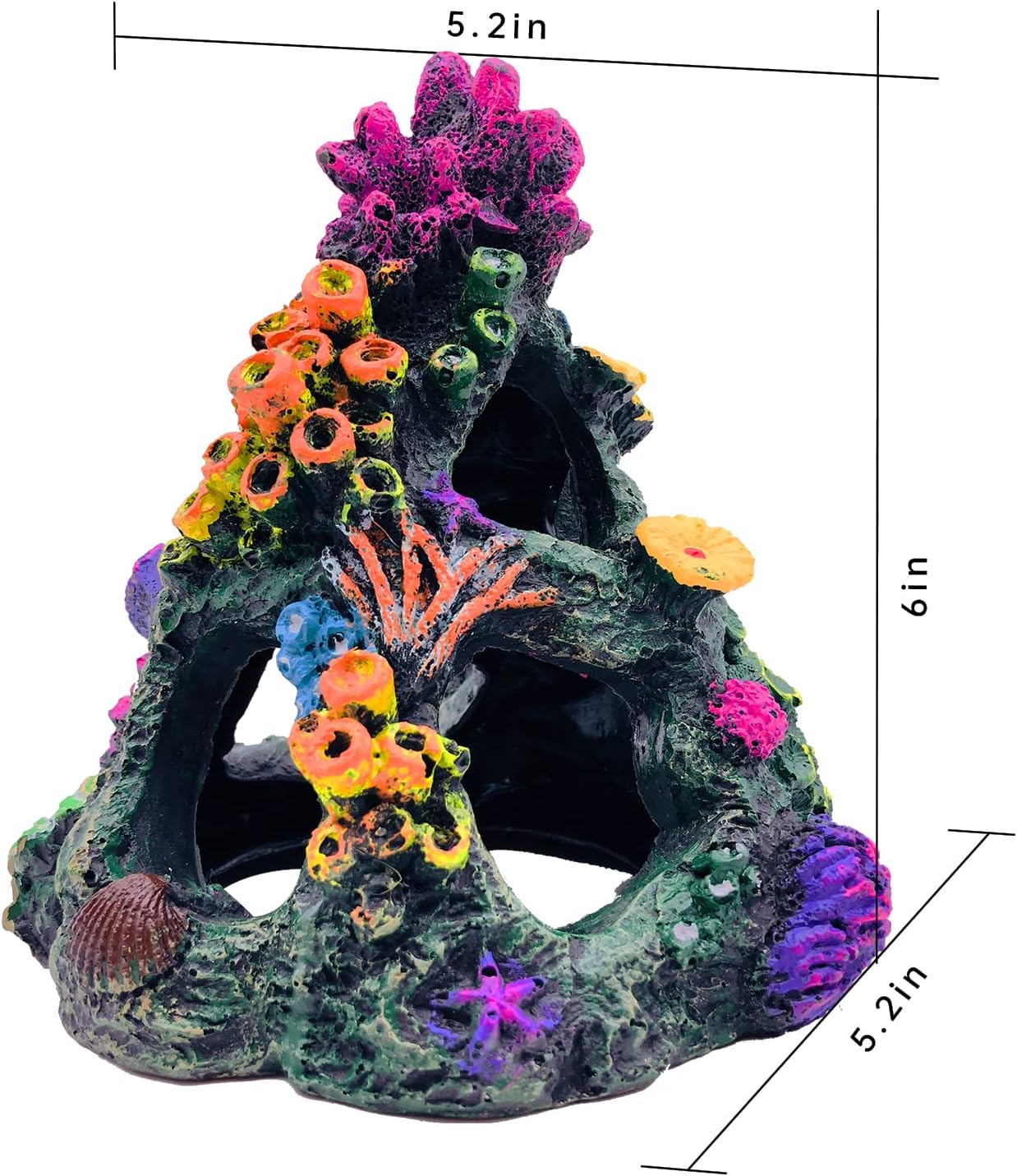 GSD Aquarium Colorful Cora 2