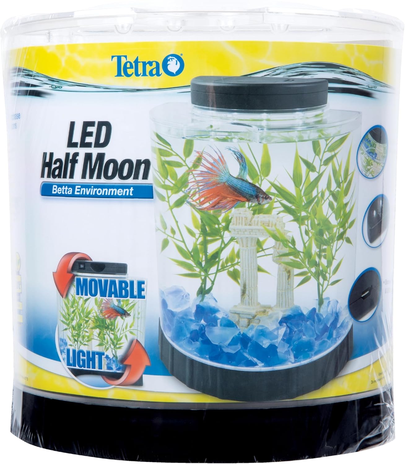 Tetra 1 Gallon Half Moon 1