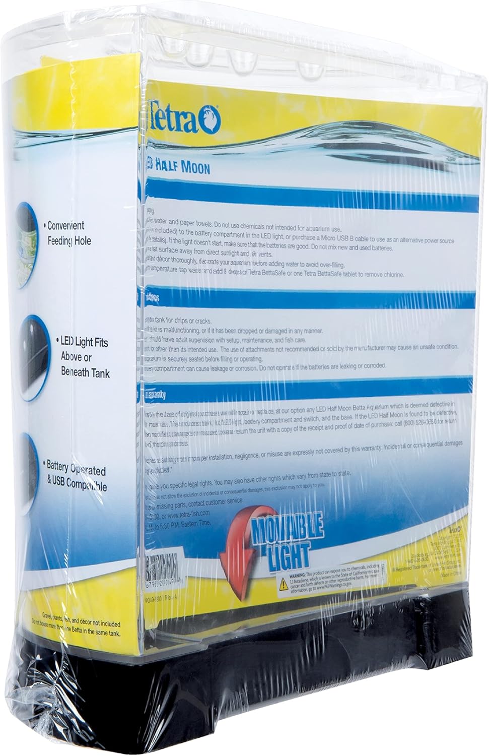 Tetra 1 Gallon Half Moon 3