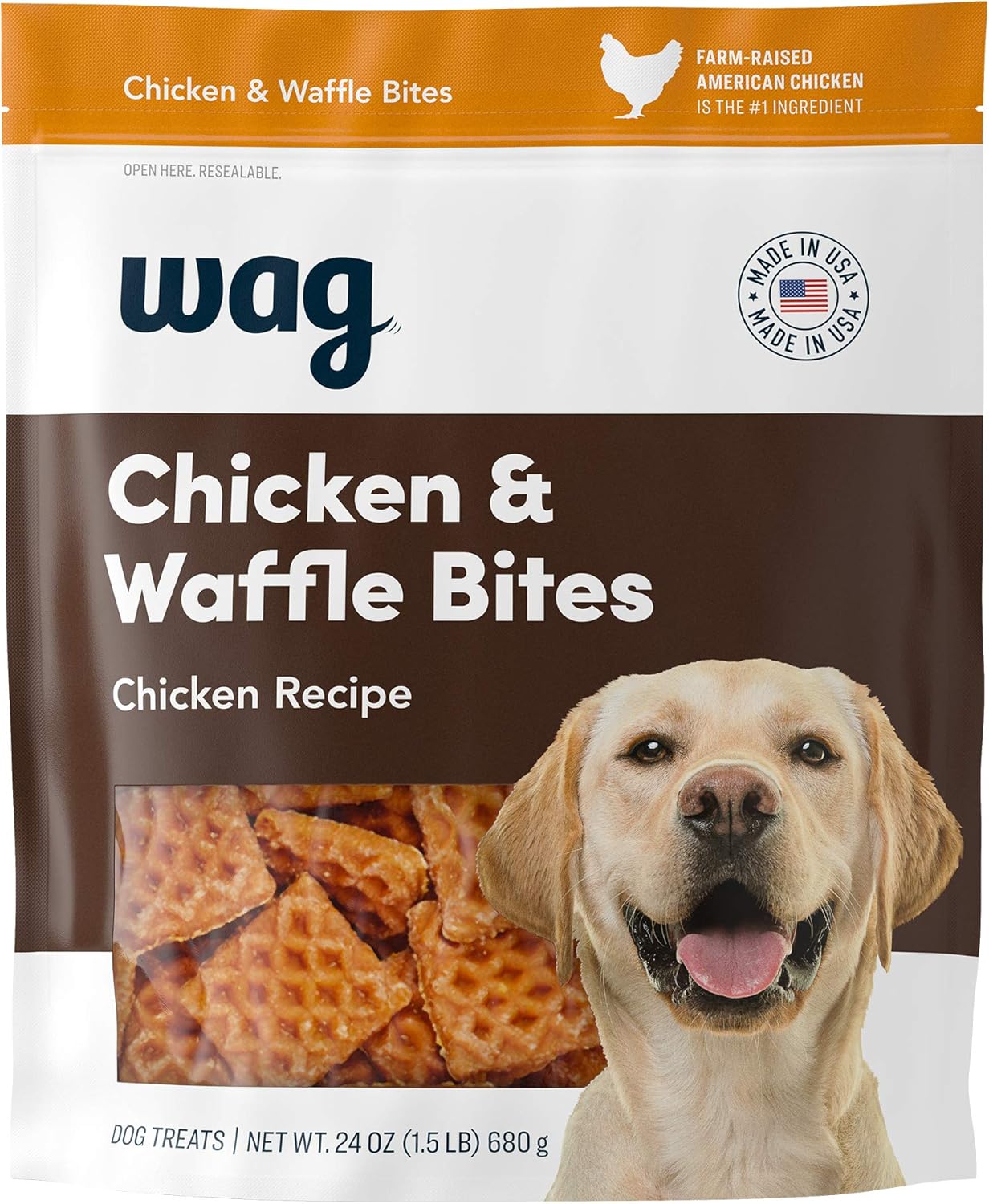 Wag dog chicken and waffle