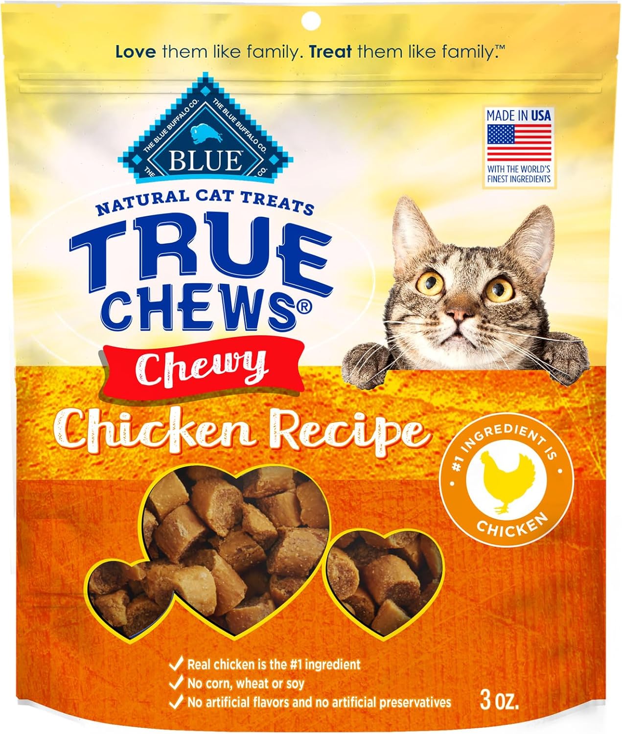 blue buffalo true chews cat
