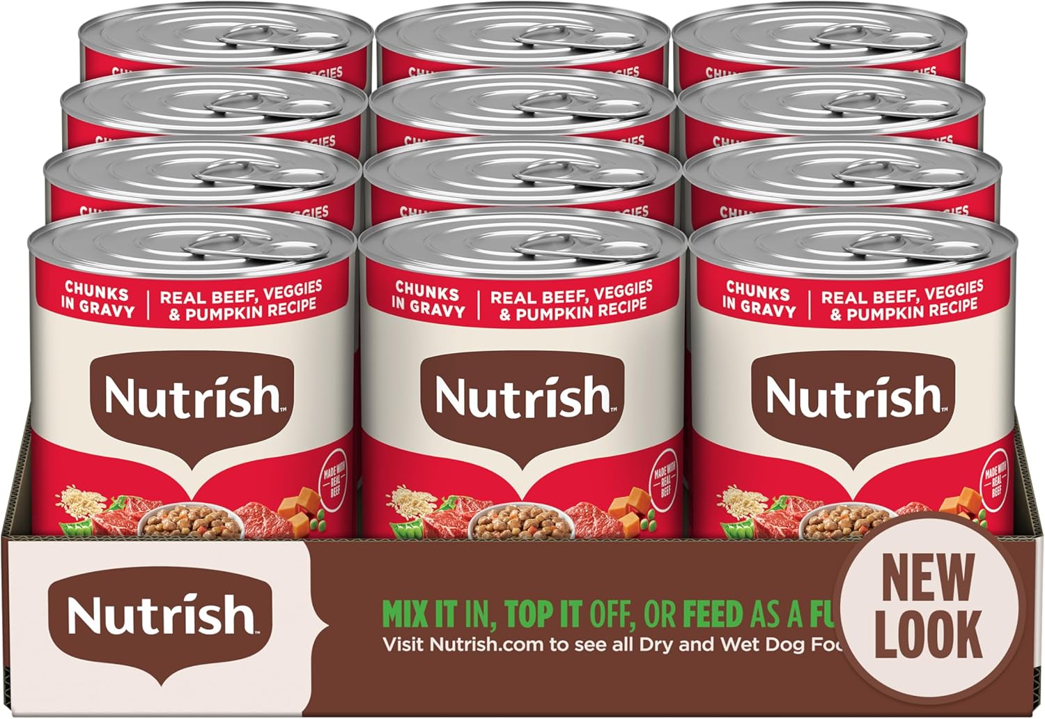 nutrish beef and veggies wet food